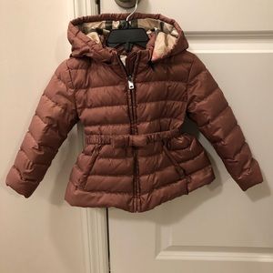 Burberry Toddler Down Coat
